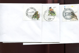 Belgie Andre Buzin Birds FDC 2397 2577 2461 Brussel - 1991-2000