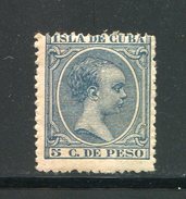 CUBA- Y&T N°92- Neuf Avec Charnière * - Cuba (1874-1898)