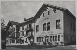 Zweisimmen - Hotel Restaurant Krone - Photoglob No. 9168 - Zweisimmen