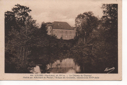 LOUDES  -  Le Château Du Charroul - Habité Par Adhemard Du Montreil, L' évêque Des Croisades Etc.... - Loudes