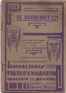 Toneel Komedie Humor - De Doodenrit - J. Everwijn - Fonds Pieter Langendijk Haarlem Brussel - Gerard Nielens - Théâtre