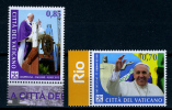 2014 - VATICANO - VATICAN - I VIAGGI DI PAPA FRANCESCO NEL MONDO Del 2013 - NH - MINT - Nuevos