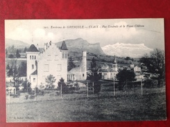 CLAIX Vue Générale Et Le Vieux Chateau + Cad - Claix