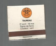 G-I-E , Tabac , Boite, Pochette D'ALLUMETTES, 2 Scans, Publicité, Taureau , Signe De Terre , Ed : Fenwick - Luciferdozen - Etiketten