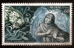 Monaco  1965  DANTE - Allegory  USED  (LOT - 2- 165 ) - Gebruikt