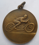 MEDAL MOTORCYCLE RACES 1929 EGER HUNGARY  PLIM - Other & Unclassified