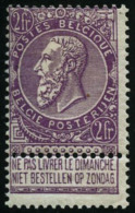 N°67 2F Violet S/blanc - TB - Altri & Non Classificati