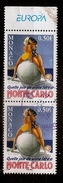 Monaco  Europa CEPT  2004 HOLYDAYS ~~   PAIR ~~~  USED  (LOT - 2- 161 ) - Used Stamps