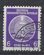 Germany (DDR) 1954  Dienstmarken (o) Mi.2 ND - Used