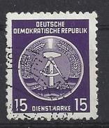 Germany (DDR) 1954  Dienstmarken (o) Mi.6 ND - Usados