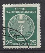 Germany (DDR) 1954  Dienstmarken (o) Mi.10 ND - Usados