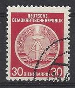 Germany (DDR) 1954  Dienstmarken (o) Mi.11 ND - Usados