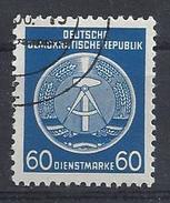 Germany (DDR) 1954  Dienstmarken (o) Mi.15 ND - Usados