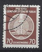 Germany (DDR) 1954  Dienstmarken (o) Mi.16 ND - Usados