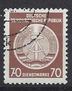 Germany (DDR) 1954  Dienstmarken (o) Mi.16 ND - Usados