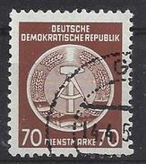 Germany (DDR) 1954  Dienstmarken (o) Mi.16 ND - Usados