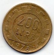 Italie - 200 Lire 1978 - 200 Lire