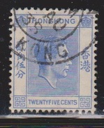 HONG KONG Scott # 160 Used - King George VI - Used Stamps
