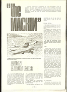 2 Articles P.Eclancher/ Planeur Avion Modulaire PE 63   "the MACHIN" Avec Agrandissement Des Plans Des Pages 31 Et 51 - Autres & Non Classés