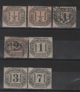 Allemagne _ Conf.de L'All.du Nord Timbre Taxe ( 1870 )  N°divers - Oblitérés
