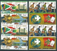 Burundi - 644/651 + PA346/353 - UPU - 1974 - MNH - Nuevos