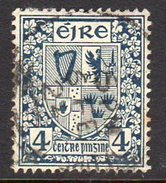 Ireland 1922-34 4d Definitive, Wmk. SE, Used, SG 77 - Ungebraucht