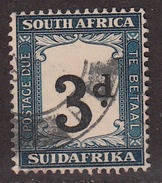 South Africa 1932-42 Postage Due, Cancelled, Wmk 9, Perf 15x14, Sc# , SG D27 - Impuestos
