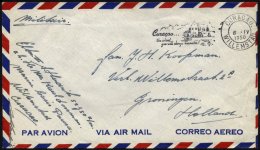 NIEDERLANDE 1950, Portofreier Militärbrief Aus Curacao/Niederländische Antillen, Pracht - Netherlands
