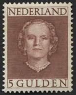 NIEDERLANDE 542 **, 1949, 5 G. Rotbraun, Gummi Minimal Fleckig Sonst Pracht, Mi. 450.- - Netherlands