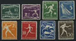 NIEDERLANDE 205-12 *, 1928, Sommerspiele, Falzreste, Prachtsatz - Other & Unclassified