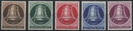 BERLIN 75-79 **, 1951, Glocke Links, Prachtsatz, Mi. 100.- - Used Stamps