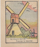 Image Publicitaire/Pellerin ? /Devinette /Moulin/ Graisse à L'Huile Au Phoque/Début XXème                         IMA199 - Autres & Non Classés