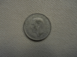 Ancien - Pièce De Six Pence Georges VI 1943 - H. 6 Pence