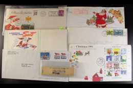 1905-2000s COVERS, CARDS & SEALS  A Shoebox Stuffed With CHRISTMAS Related Covers, Cards & Ephemera,... - Sonstige & Ohne Zuordnung