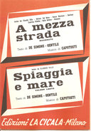 A MEZZA STRADA - SPIAGGIA E MARE DE SIMONE GENTILE CAPOTOSTI - Musica Popolare