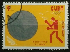 CU BA 1973 Cuban Medals In Olympic Games - Munich 1972, Germany. USADO - USED. - Oblitérés