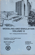 Modelling And Simulation: Energy And The Environment Vol 12 Part 1: Energy And The Environment By Mickle & Vogt - Autres & Non Classés