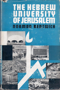 The Hebrew University Of Jerusalem 1918-60 By Norman Bentwich - Moyen Orient