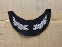 SCRAMBLED EGGS SINGLE PAIR PATCH VISOR CAPT./COMMANDER US. ARMY NAVY COAST GUARD - Headpieces, Headdresses