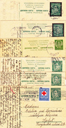 Yugoslavia - Lot 6 Postal Stationary, Dopisnice, Carte Postale, Viaggiate, All Used - Brieven En Documenten