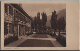 Usines D'Aluminium Chippis (Valais) Le Foyer - Facade Et Jardin - Photo: Ernst Linck - Chippis