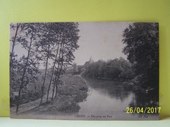 CHENY (YONNE) VUE PRISE DU PONT. - Cheny