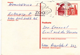 Postkarte Berlin P 103 Mit Zusatzfrankatur Bund (ak0611) - Cartoline - Usati