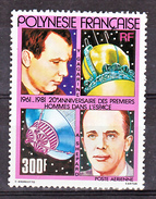 Polynésie PA 161 Premiers Hommes Dans L'espace Gomme Tropicale  Neuf ** MNH Sin Charmela Cote 14.5 - Oceanía