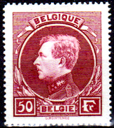 Belgio-174 - 1929: Yvert & Tellier N. 291 (+) LH - Dentellato 14,5 (Tiratura Di Parigi) - Senza Difetti Occulti. - 1929-1941 Grande Montenez