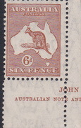 Australia SG 132 1931-47 Kangaroos C Of A Watermark 6d Chestnut  Mint Never Hinged - Mint Stamps