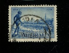 445804301 AUSTRALIA 1934 GEBRUIKT USED GEBRAUCHT OBLITERE YVERT 95 - Oblitérés