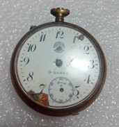 Antique ONALIM Patent 24842 Non-Running Pocket Watch FOR PARTS! - Watches: Bracket