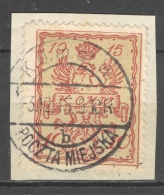 POLSKA - OFFICIALS - WARSAW 1915: YT 4, O - FREE SHIPPING ABOVE 10 EURO - Dienstzegels