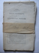 Bulletin Départemental De L'Instruction Primaire, JURA (39), Années 1867-1868. - Franche-Comté